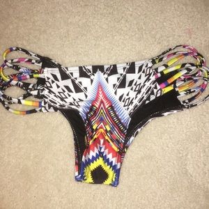 colorful swimsuit bottoms
